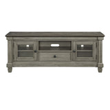 Granby Antique Gray 64" TV Stand - Ornate Home