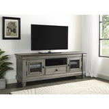 Granby Antique Gray 64" TV Stand - Ornate Home
