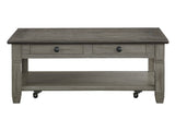 Granby Antique Gray Cocktail Table - Ornate Home