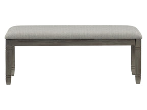 Granby Antique Gray Dining Bench - Ornate Home