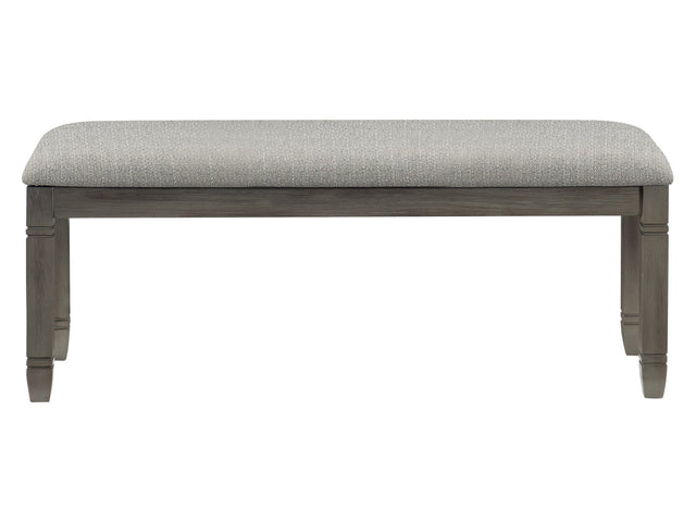 Granby Antique Gray Dining Bench - Ornate Home