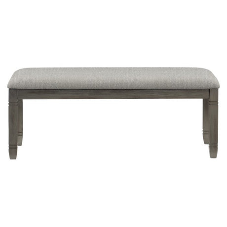 Granby Antique Gray Dining Bench - Ornate Home