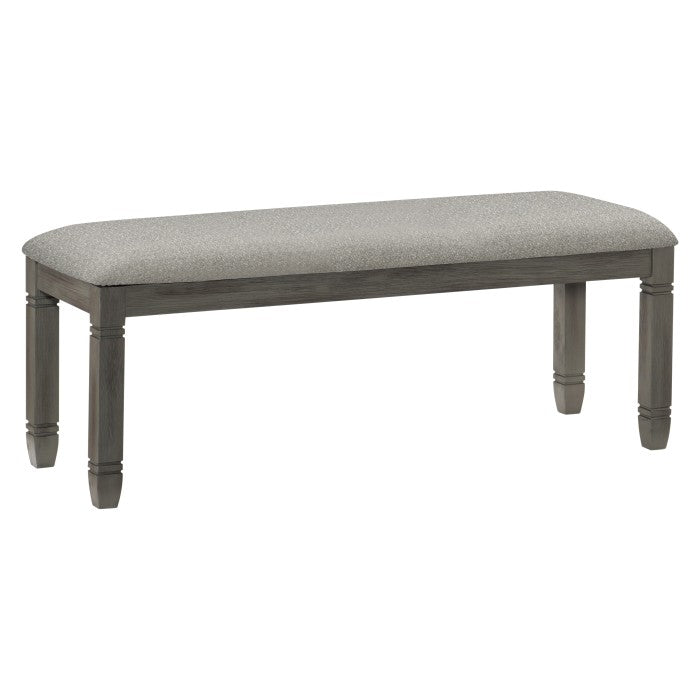 Granby Antique Gray Dining Bench - Ornate Home