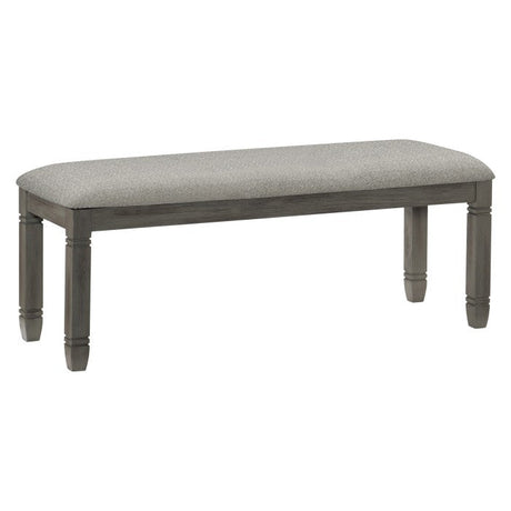 Granby Antique Gray Dining Bench - Ornate Home