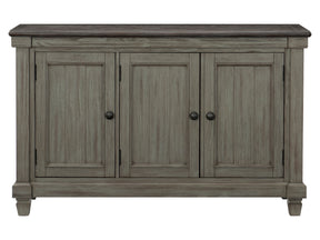 Granby Antique Gray Server - Ornate Home