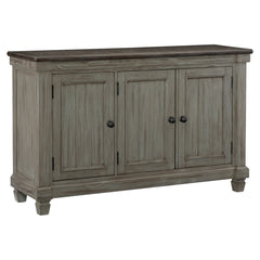 Granby Antique Gray Server - Ornate Home