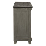 Granby Antique Gray Server - Ornate Home