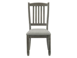 Granby Antique Gray Side Chair (Set of 2) - Ornate Home