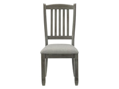 Granby Antique Gray Side Chair (Set of 2) - Ornate Home
