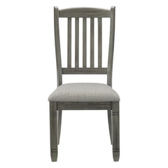 Granby Antique Gray Side Chair (Set of 2) - Ornate Home