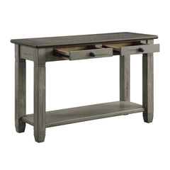 Granby Antique Gray Sofa Table - Ornate Home
