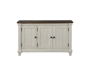 Granby Antique White Server - Ornate Home