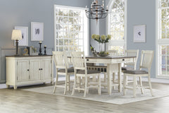 Granby Antique White Server - Ornate Home