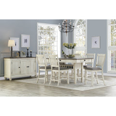 Granby Antique White Server - Ornate Home