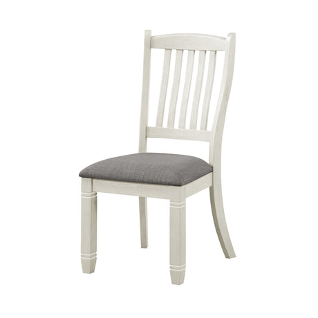 Granby Antique White Side Chair (Set of 2) - Ornate Home