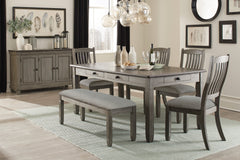 Granby Coffee / Antique Gray Dining Table - Ornate Home