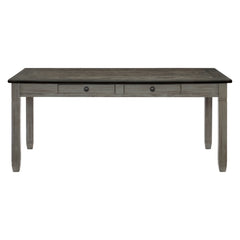 Granby Gray 7pc Dining Set - Ornate Home