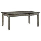 Granby Gray 7pc Dining Set - Ornate Home