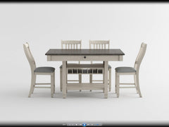 Granby Gray Counter Height Table - Ornate Home