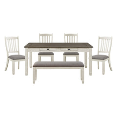 Granby Silver 6pc Dining Set - Ornate Home