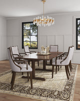 Grand 6-Piece Dining Chairs in Light Grey - Ornate Home