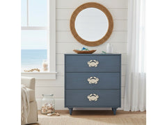 Grand Bay Navy/White Chest - Ornate Home