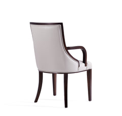 Grand Dining Armchair (set of 2) in Light Grey - Ornate Home
