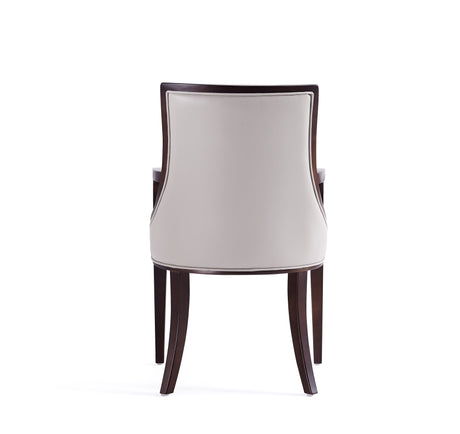 Grand Dining Armchair (set of 2) in Light Grey - Ornate Home