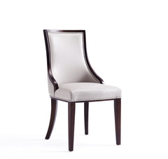 Grand Dining Chairs in Light Grey (set of 2) - Ornate Home