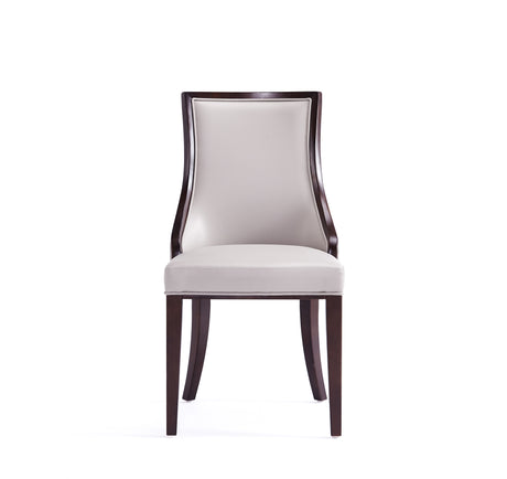 Grand Dining Chairs in Light Grey (set of 2) - Ornate Home