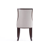 Grand Dining Chairs in Light Grey (set of 2) - Ornate Home