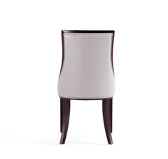 Grand Dining Chairs in Light Grey (set of 2) - Ornate Home