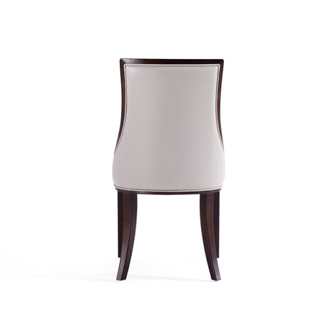 Grand Dining Chairs in Light Grey (set of 2) - Ornate Home