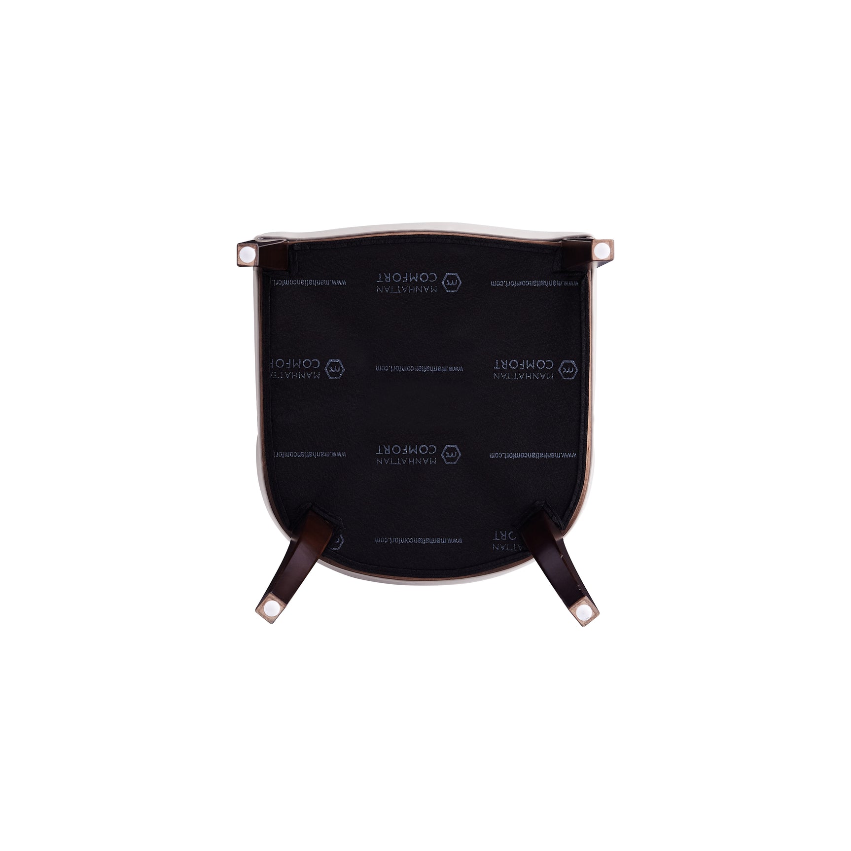 Grand Dining Chairs in Light Grey (set of 2) - Ornate Home