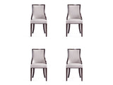 Grand Dining Chairs (set of 4) in Light Grey - Ornate Home