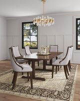 Grand Dining Chairs (set of 4) in Light Grey - Ornate Home