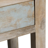Grand Harbor Brown/Blue Console Table - Ornate Home
