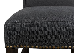 Grand Manor Black High Back Dining Chair (Set of 2) - Ornate Home
