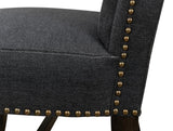 Grand Manor Black High Back Dining Chair (Set of 2) - Ornate Home