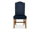 Grand Manor Blue High Back Dining Chair (Set of 2) - Ornate Home
