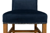 Grand Manor Blue High Back Dining Chair (Set of 2) - Ornate Home