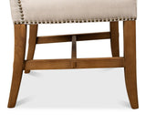 Grand Manor Ivory High Back Dining Chair (Set of 2) - Ornate Home