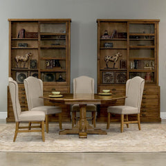 Grand Manor Ivory High Back Dining Chair (Set of 2) - Ornate Home
