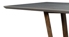 Grand Refined Grey Double Pedestal Dining Table - Ornate Home