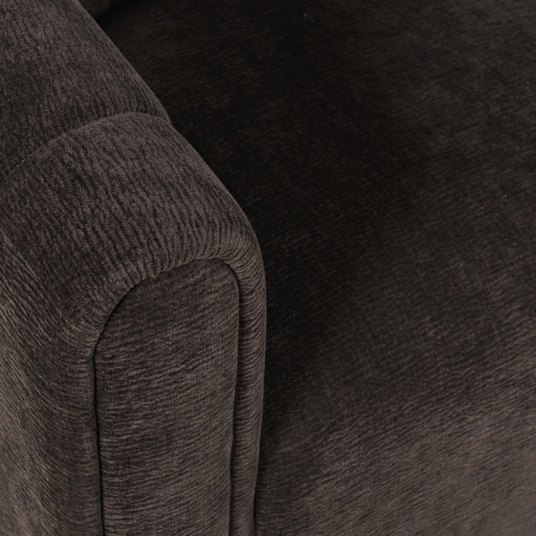 Grande Chocolate Swivel Accent Chair - Ornate Home