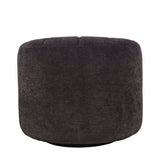 Grande Chocolate Swivel Accent Chair - Ornate Home