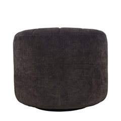 Grande Chocolate Swivel Accent Chair - Ornate Home