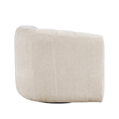 Grande Natural Swivel Accent Chair - Ornate Home