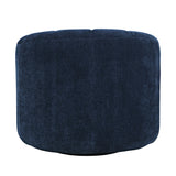 Grande Navy Swivel Accent Chair - Ornate Home
