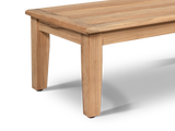 Grande Rectangular Teak Outdoor Coffee Table - Ornate Home